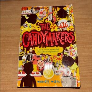 Vibrant Yellow and Red Candy-Themed Book Cover